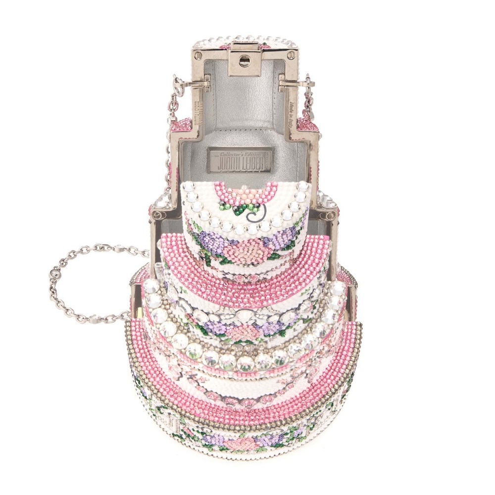 Judith Leiber Tie The Knot Tiered Cake Bag - Picture 3 of 5